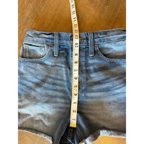 MADEWELL The Perfect Jean 100% Cotton Shorts Denim Women's size 26 - Picture 9 of 10